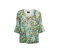 Faina Blusenshirt Damen Türkis Mehrfarbig M