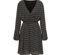 faina Damen Kleid 19223445-FA01, SCHWARZ, M