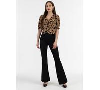 Faina Drapiertes Blusenshirt Damen camel, L