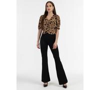 Faina Drapiertes Blusenshirt Damen camel, M