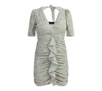 Faina Drapiertes Kleid Damen Grün Mehrfarbig XS