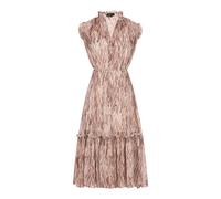 Faina Kleid Damen Braun Mehrfarbig XS