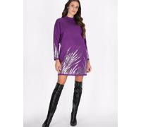 Faina Kleid Damen lila, XL/XXL