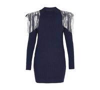Faina Kleid Damen Polyamid blau, XS/S