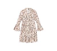 Faina Kleid Frauen mehrfarbiges Beige L