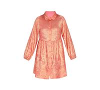 Faina Kleid Frauen rosa metallic L