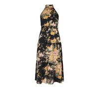 Faina Kleid Frauen schwarz mehrfarbig S