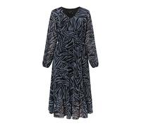 Faina Kleid mit Zebra-Print Damen grau/schwarz XS