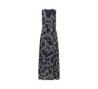 Faina Maxikleid mit Allover-Print Damen marine, M
