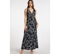 Faina Maxikleid mit Allover-Print Damen marine, M