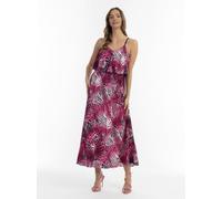 Faina Maxikleid mit Animal-Print Damen pink, S