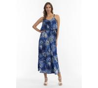 Faina Maxikleid mit Animal-Print Damen royal, S