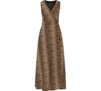 Faina Maxikleid mit Leoprint Damen camel, S