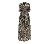 Faina Maxikleid mit Zebra-Print Damen beige/schwarz S