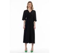 Faina Midikleid Damen schwarz, S