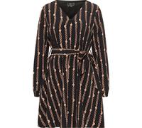Faina Midikleid Damen schwarz XS