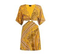 Faina Minikleid mit Cut-outs Damen gelb M
