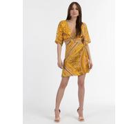 Faina Minikleid mit Cut-outs Damen gelb, S