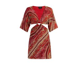 Faina Minikleid mit Cut-outs Damen verrotten L
