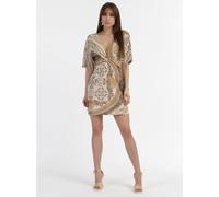 Faina Minikleid mit Cut-outs Damen weiß, L