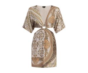 Faina Minikleid mit Cut-outs Damen weiss M