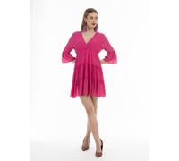 Faina Minikleid mit Rüschen Damen pink, M