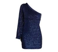 Faina One-Shoulder-Minikleid Damen Marine M