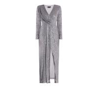 Faina Paillettenkleid Damen grau silber S