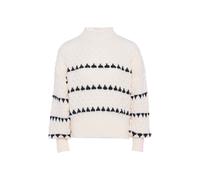 Faina Pullover Damen Wollweiß XL/2XL