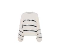 Faina Pullover Damen Wollweiß XS/S