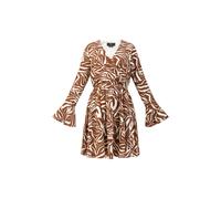 faina robe - imprimé zèbre sookie XS