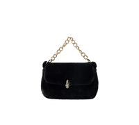 Faina Schultertasche aus Kunstfell Damen schwarz Einheitsgröße