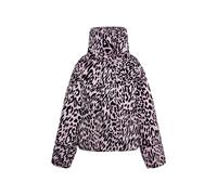 Faina Steppjacke mit Leo-Print Damen Lila Löwe S