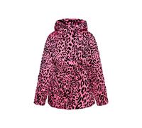 Faina Steppjacke mit Leo-Print Damen Rosa Löwe M