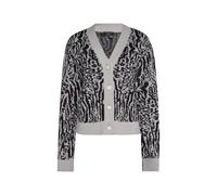 Faina Strickjacke Damen grau/schwarz XS