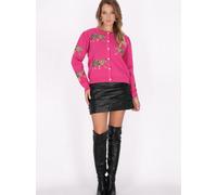 Faina Strickjacke Damen pink, XL/XXL