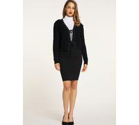 Faina Strickjacke Damen schwarz, M/L