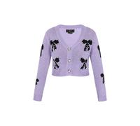 Faina Strickjacke Frauen lila M/L