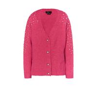 Faina Strickjacke mit Perlen Damen Rosa XL/2XL