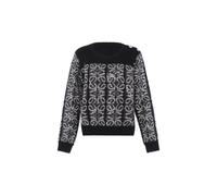 Faina Strickpullover mit Pailletten Damen schwarz M/L