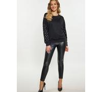 Faina Sweatshirt Damen schwarz, S