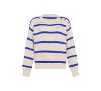 Faina Zur Seite fahren Damen WOLLWEISS KÖNIGSBLAU M/L