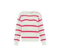 Faina Zur Seite fahren Damen Wollweiß rosa M/L