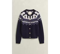 FAIRISLE C-NECK CARDIGAN XL