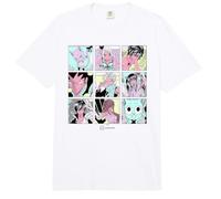 Fairy Tail Main Characters Box Up Retro Manga Panels Comfort Colors Adult Heavyweight T-Shirt