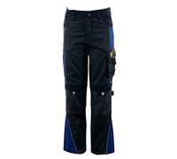 FAIRY TRENDZ Kinder-Cargohose für Kinder, Outdoor-Aktivität, Arbeitskleidung, Jungen, mehrere Taschen, Knopf-Hose, schwarzblau, 11-12 Jahre