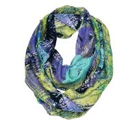 FAIRYGATE Damen Schal Damenschal Bunt Dünner leichter und weicher Damen Loop Schal Rundschal Halstuch Schlauchschal Accessoires DA0316