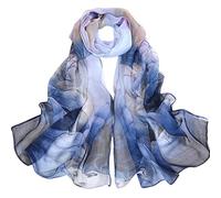 FAIRYGATE Damen Schal Georgette Stola Halstuch Sommerschals Für Abendkleid Hochzeit Seidenschal Chiffon Schal 38007