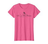 Faith Can Move Mountains Matthew 17:20 Bible Quote Christian T-Shirt, Damen, Rosa Meliert, XL