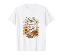 Faith Sonnenblumen und Herbst Christian Herbst High Heel Shirt Preisgünstiges Grafik-T-Shirt